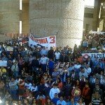 Marchan maestros de la CNTE del Zócalo a San Lázaro