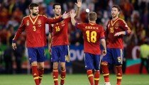 Gerard Pique, Sergio Busquets, Alberto Moreno, Sergio Ramos