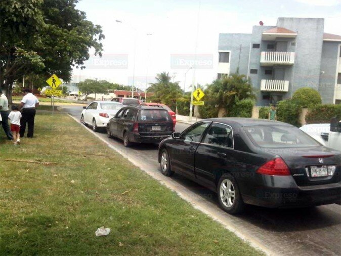 Negligente. Cesar Euán iba a exceso de velocidad sobre la Ave. Pedro Sáinz.