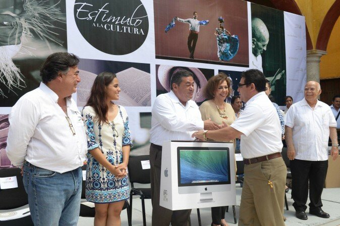 Sin precedentes. El gobernador dijo que en su administración ha destinado más de mil millones de pesos al ramo cultural.