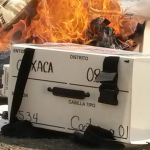 …Y así se viven las elecciones en el país