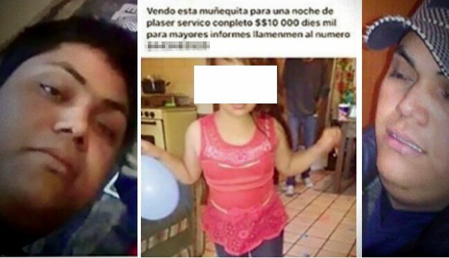 Buscan a sujeto que vendía a niña en Facebook