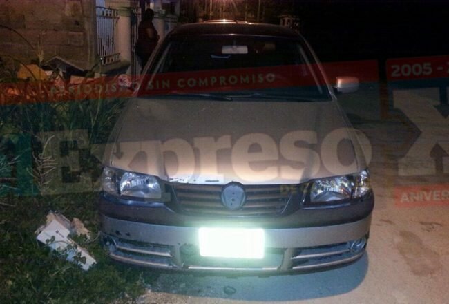 Asegura la PEP un auto robado en Santa Lucía