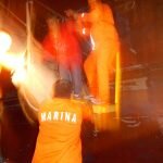 Rescatan los marinos a un tripulante de Pemex