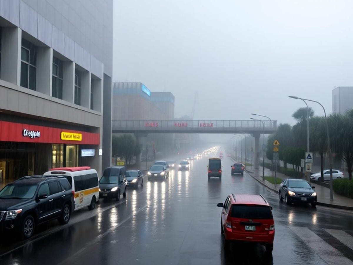 Suspenden operaciones en el AICM y activan alerta púrpura en Cuauhtémoc por lluvias fuertes (Video)