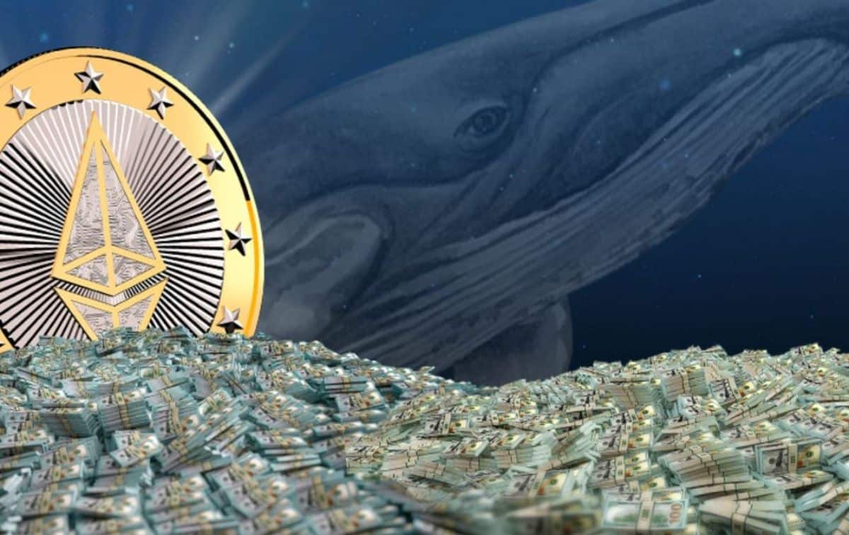 Las ballenas de las criptomonedas mueven 456 millones de dólares de una sola vez