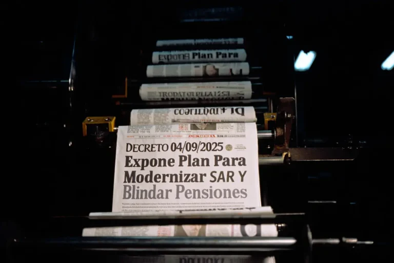Decreto 04/09/2025 Expone Plan Para Modernizar SAR Y Blindar Pensiones