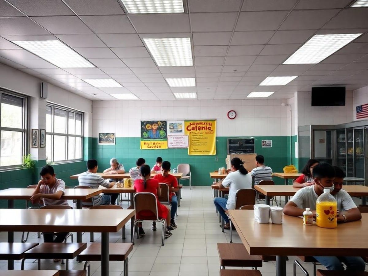 Hospitalizan a unos 20 alumnos por comer alimentos con fragmentos de vidrio en la cafetería