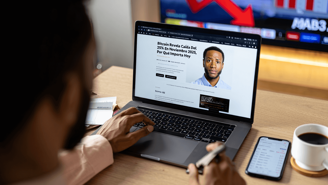 Bitcoin Revela Caída Del 25% En Noviembre 2025, Por Qué Importa Hoy