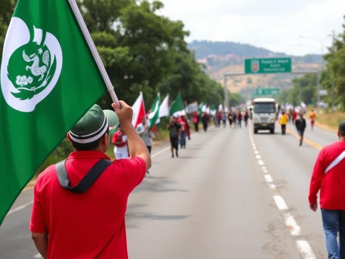 Productores morelenses cumplen tres días consecutivos de bloqueo en la Siglo XXI