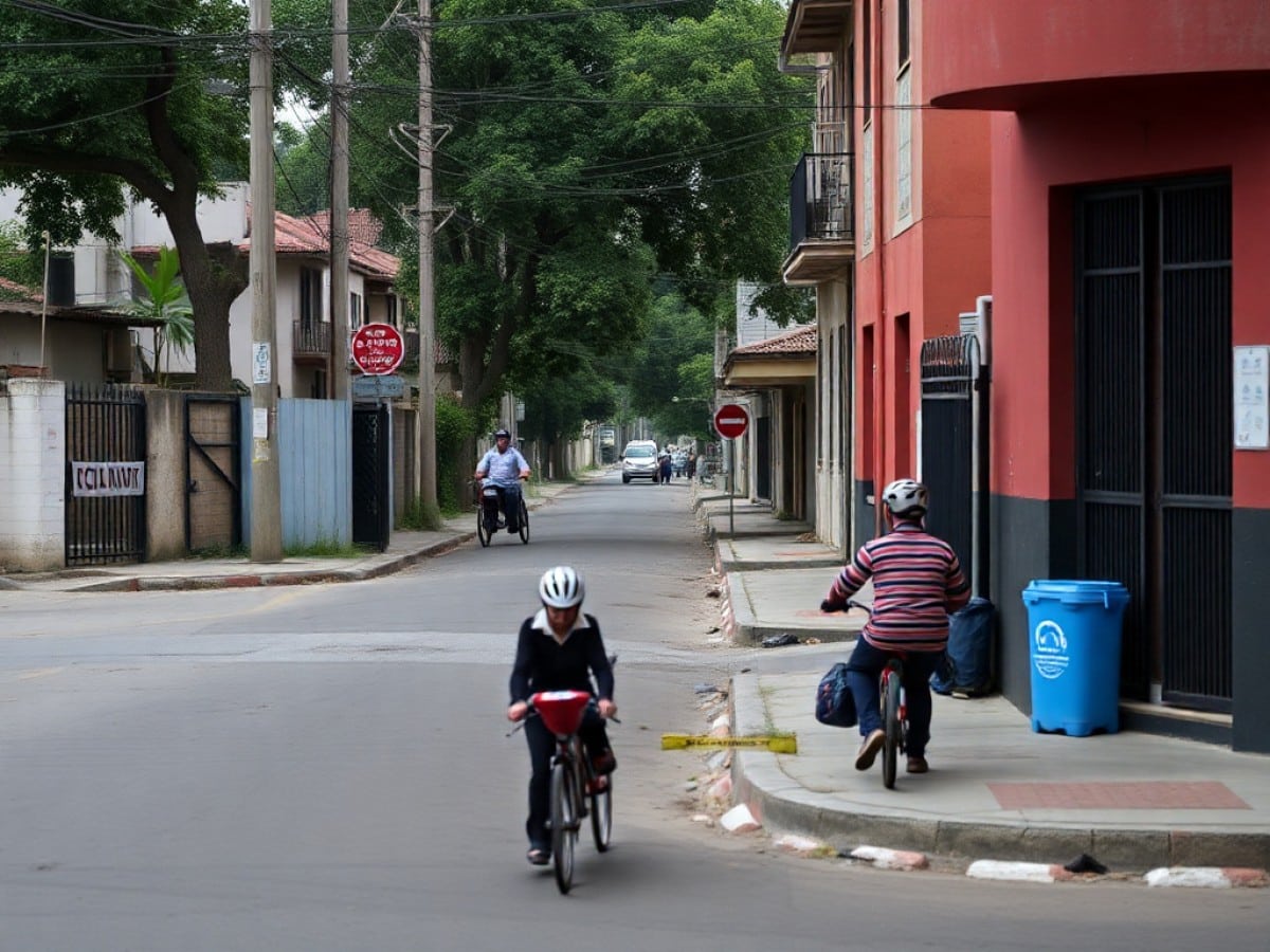 Vecinos de Calzada de Tlalpan protestan para exigir el cambio del trazo de la ciclovía