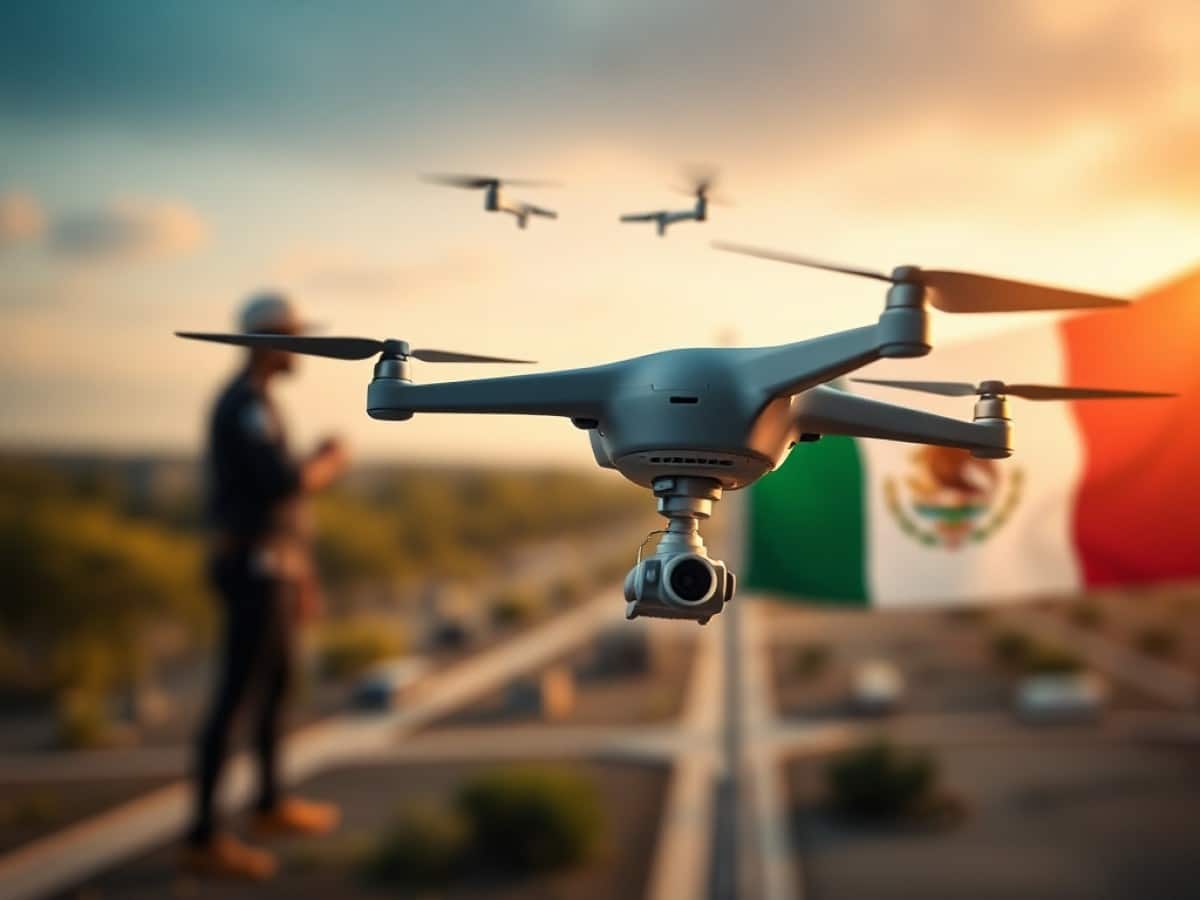 EU y México intercambiarán más inteligencia para prevenir ataques con drones en la frontera
