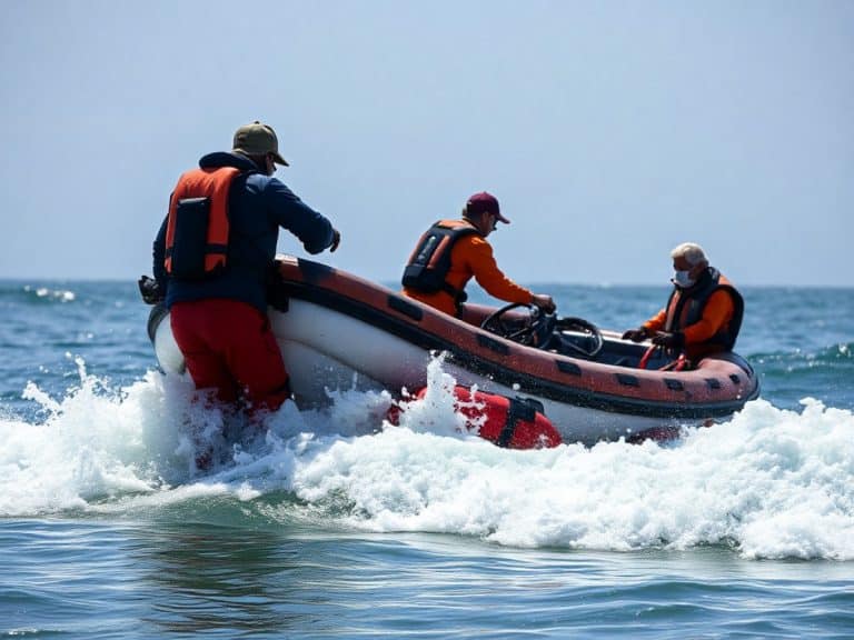 La Marina rescata a tres náufragos cerca de las costas de Chiapas