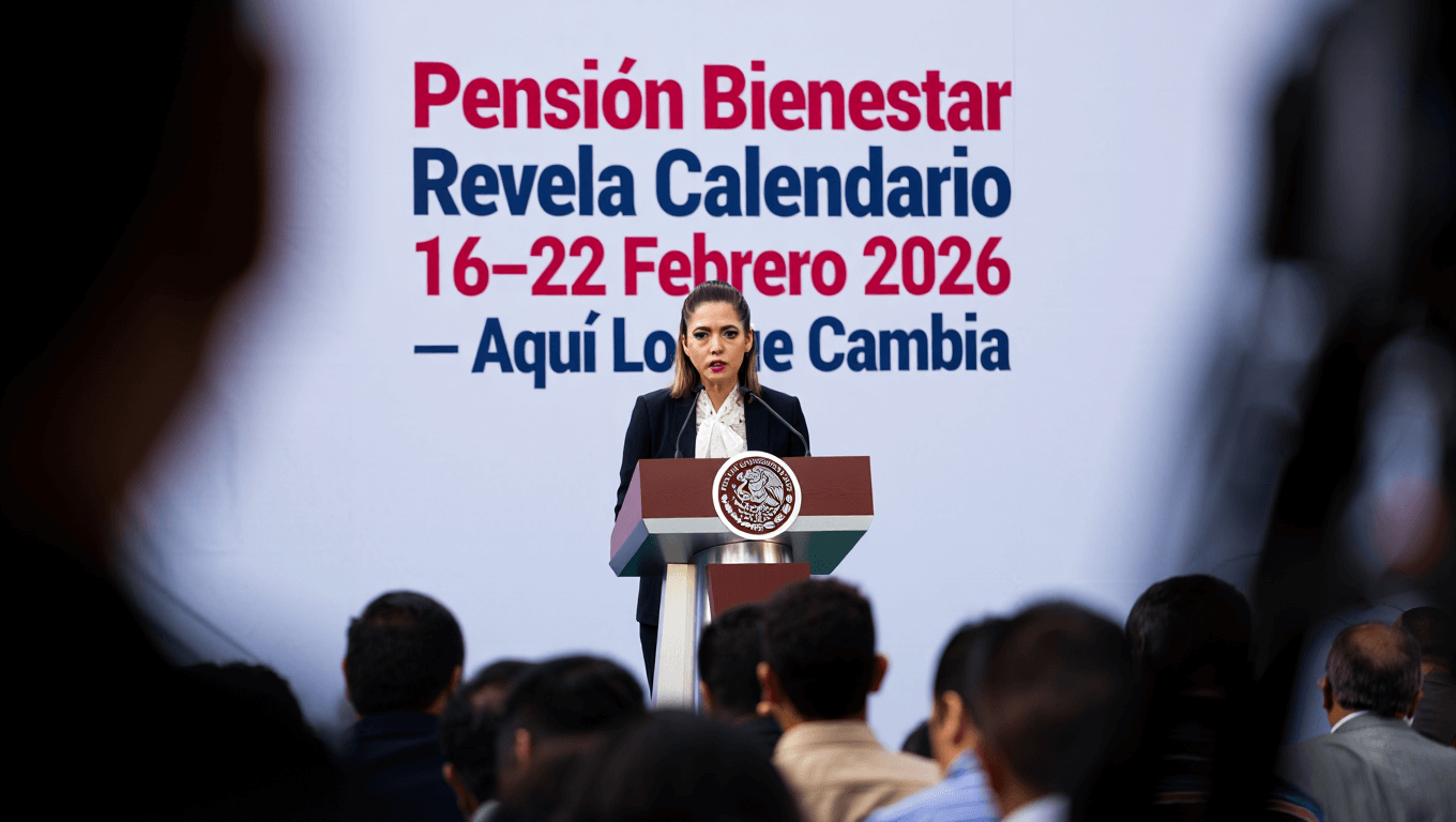 Pensión Bienestar Revela Calendario 16-22 Febrero 2026 - Aquí Lo Que Cambia