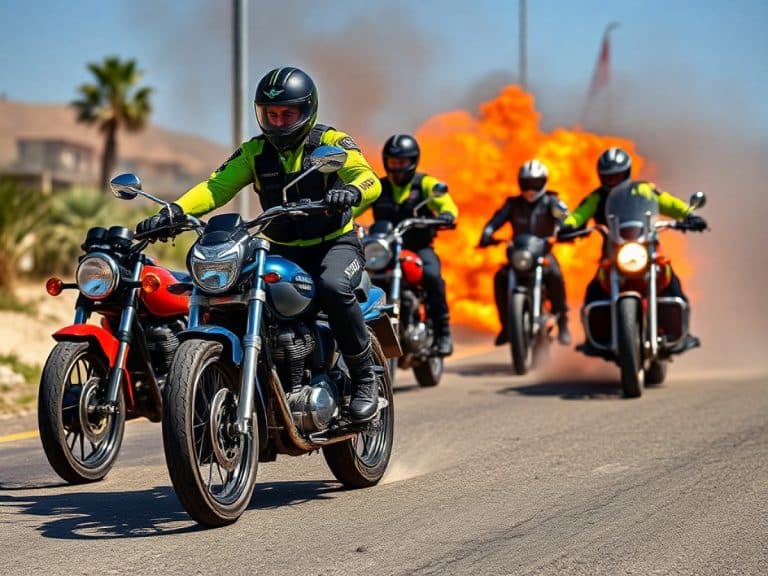El “Tijuana Stunt Ride” termina con enfrentamiento entre motociclistas y elementos de la GN