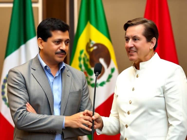 Roberto Velasco se estrena con llamada con el canciller de Brasil; alistan viaje de Sheinbaum