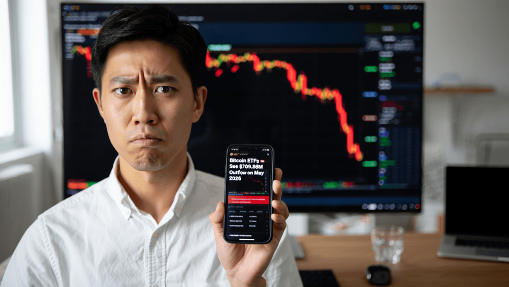 Bitcoin Revela Salida De $709.9M El 15 De Mayo 2026: Por Qué Importa