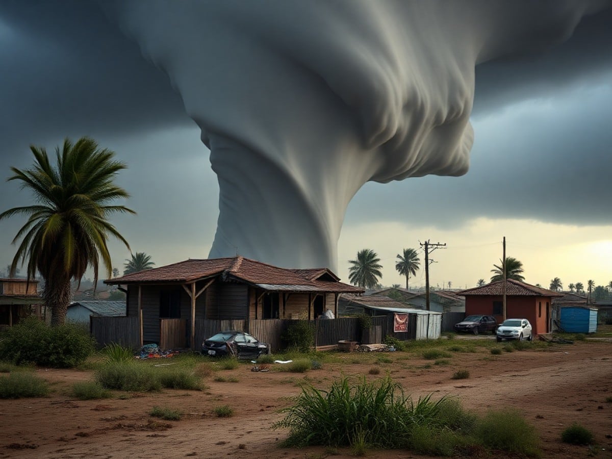 Tornado derrumba viviendas en ejido de Jiménez, Coahuila (Video)