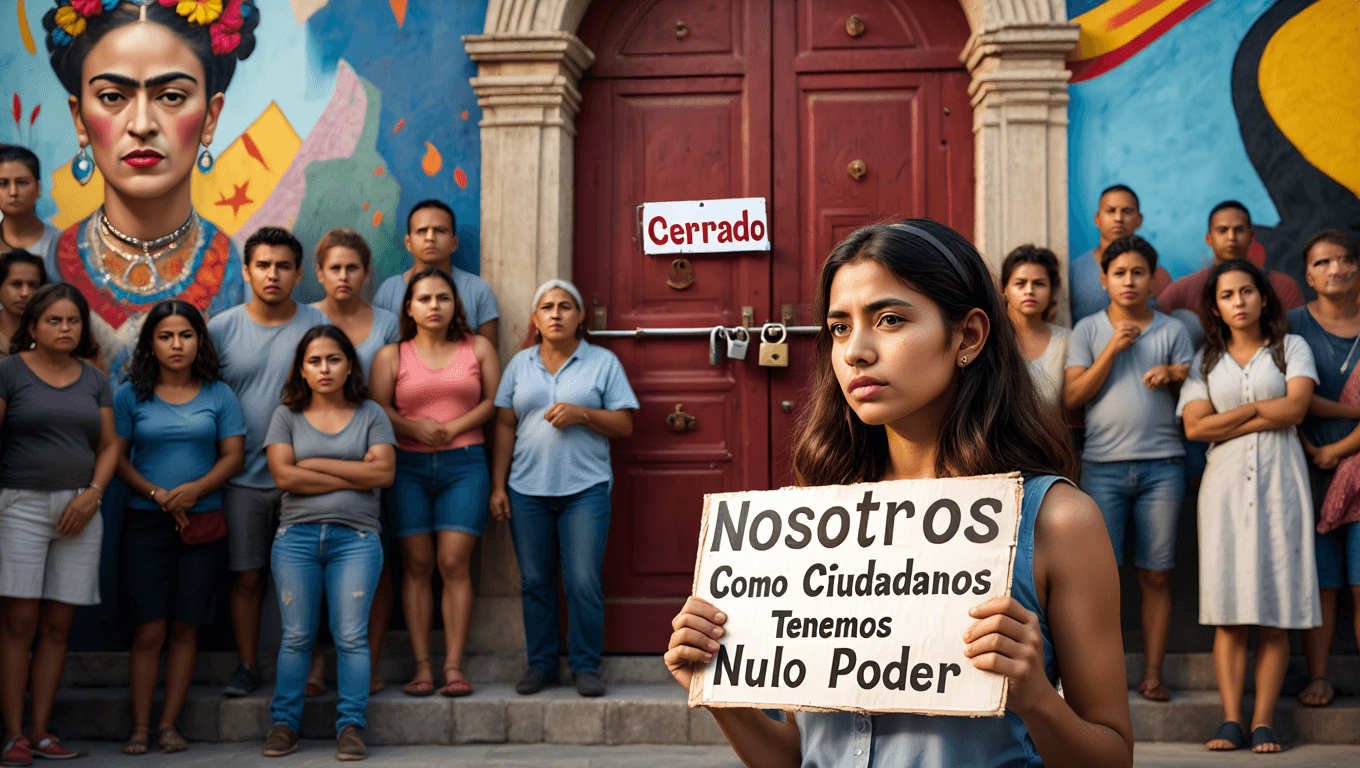 “Nosotros Como Ciudadanos Tenemos Nulo Poder” Expone Cierre Abrupto; 21,000 Visitantes Y Preguntas en 2026