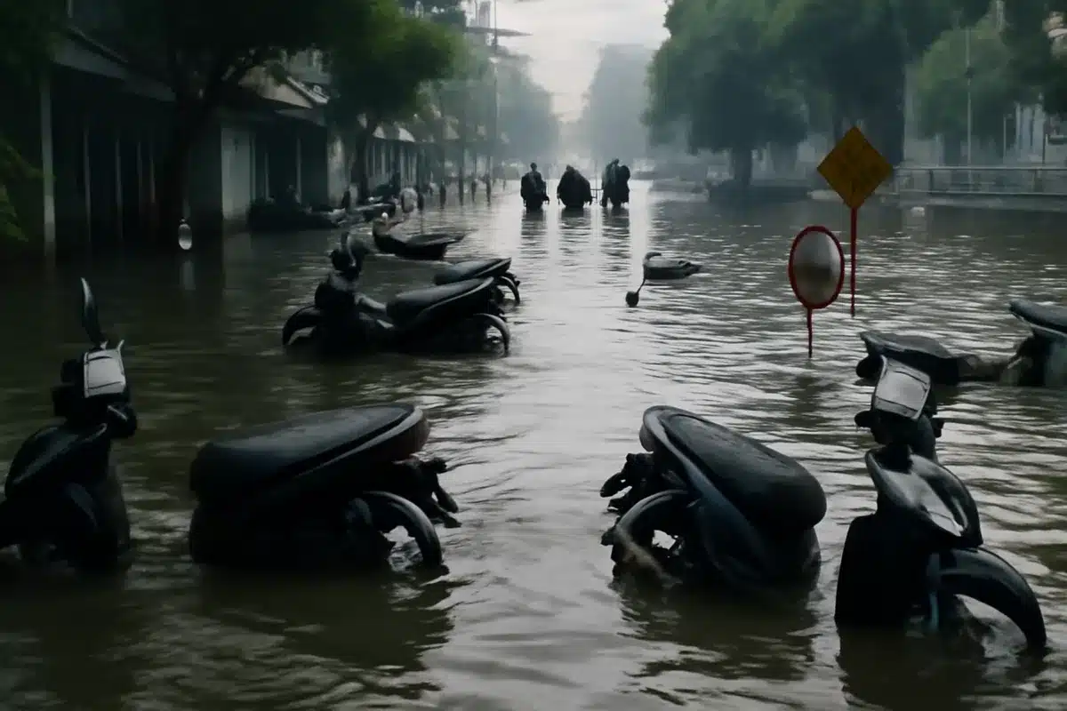 Bangkok en alerta: Estado de desastre tras 48 horas de lluvias torrenciales en la capital tailandesa.